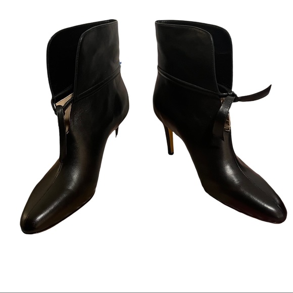 RARE MNZ Maryam Nassir Zadeh Kierra Boots size 41 (US 11) black calfskin - Picture 4 of 16